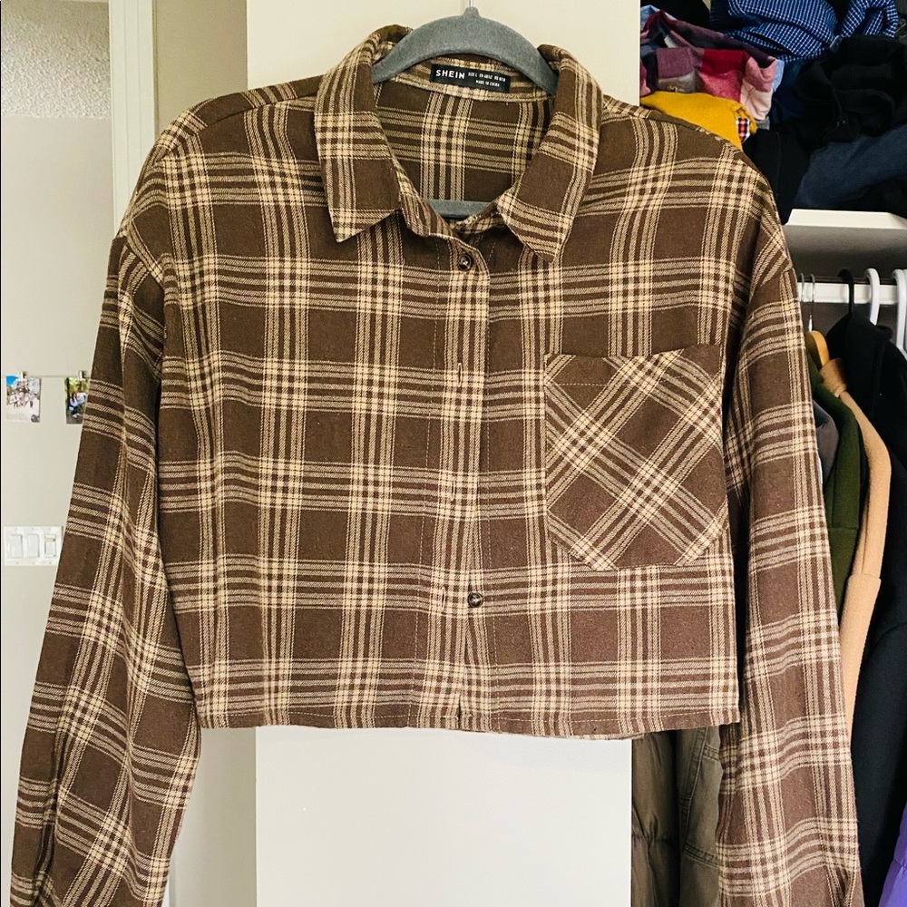 Shein Long sleeves crop top